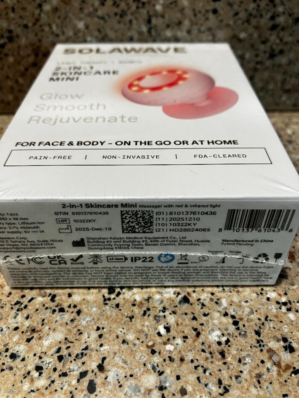 Solawave 2-in-1 Skincare Mini!! Retails $89 ! NIB - Picture 2 of 6